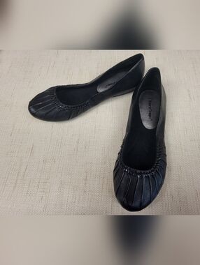 Black Bare Trap Flat Shoes Sz 7.5